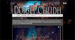 Desktop Screenshot of dorsetceilidh.com