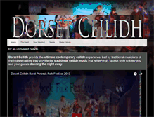 Tablet Screenshot of dorsetceilidh.com